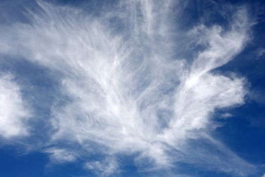 light fluffy clouds in ireland