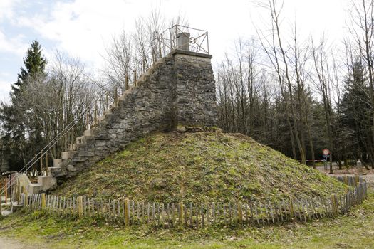 Signal de Botrange is the highest point in Belgium, located in the High Fens