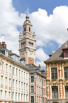 The Grand Place of Lille in France