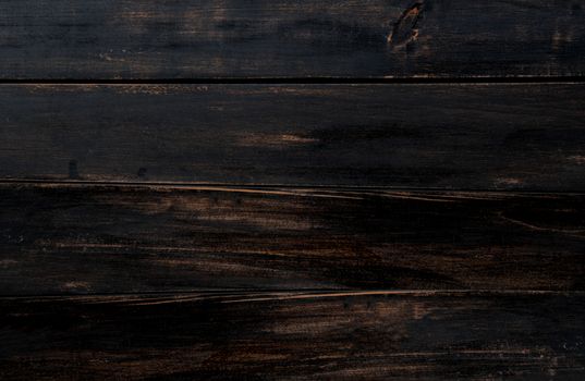 Old dark wood texture background with space for text.