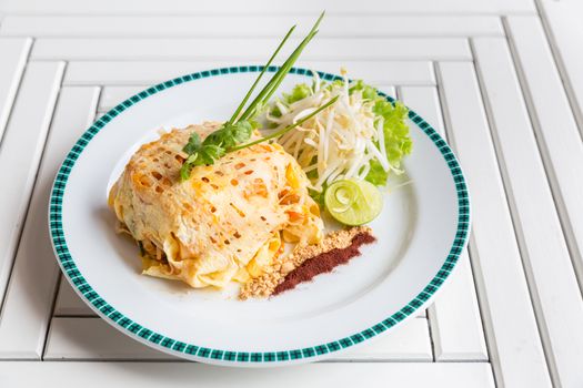 Pad Thai - Stir fried rice noodles - thai cuisine