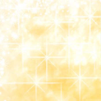 Golden festive glitter background with defocused lights