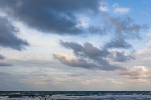 Sea, sky, beaches, sunshine and clouds