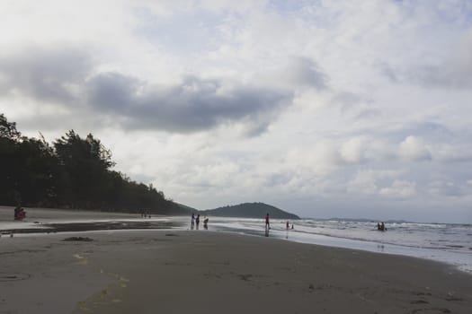 Sea, sky, beaches, sunshine and clouds