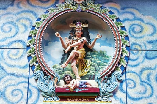 Statue of Nadarajar - Nataraja - in Hinduist temple
