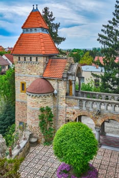 Bory Castle in the City of Szekesfehervar, Hungary