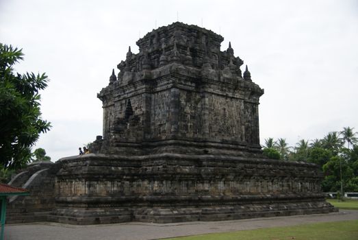 Mendut Temple, another ancient monument found in Yogyakarta, Indonesia