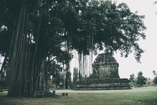 Mendut Temple, another ancient monument found in Yogyakarta, Indonesia