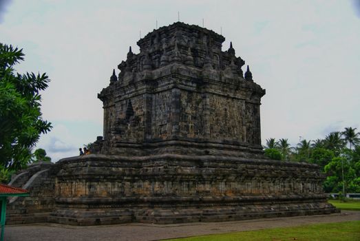 Mendut Temple, another ancient monument found in Yogyakarta, Indonesia