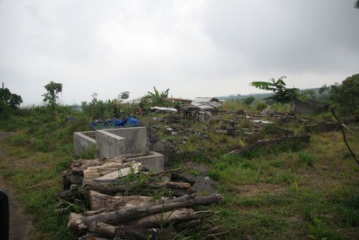 Mount Merapi devastation impact on its surrounding