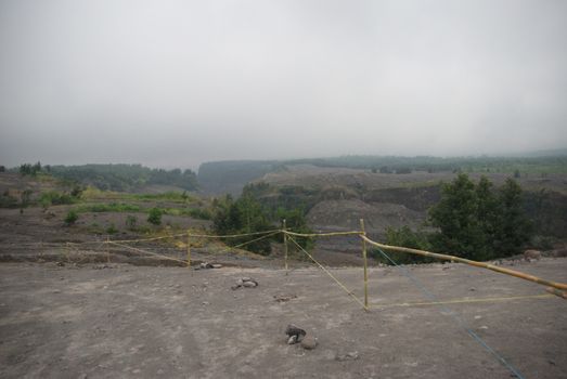 Mount Merapi devastation impact on its surrounding