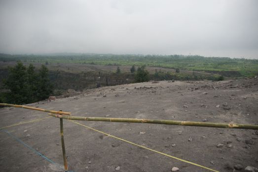 Mount Merapi devastation impact on its surrounding