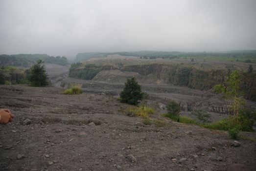 Mount Merapi devastation impact on its surrounding