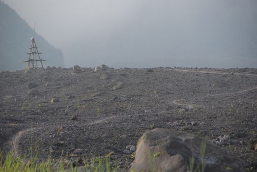 Mount Merapi devastation impact on its surrounding