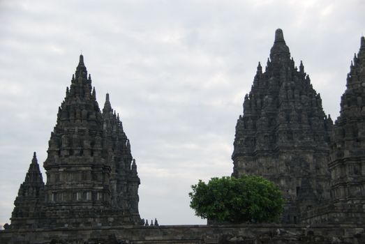 Prambanan Historical Complex in Yogyakarta, Indonesia