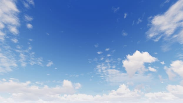 Cloudy blue sky abstract background, blue sky background with tiny clouds, 3d rendering

