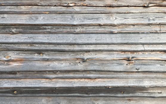 Weathered wooden background. Old and gray wood texture
