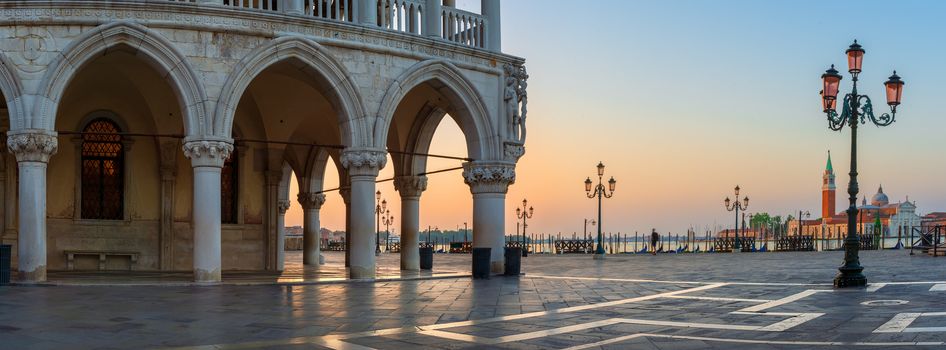 Sunrise at San Marco in Venice, Italy