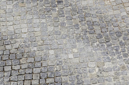 Mosaic floor, detail of a typical floor of the streets of Lisbon