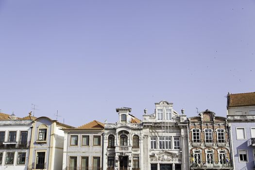 Lisbon old facade, detail of an old street portugal, tourism