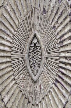 Carving stone wall urban street decoration