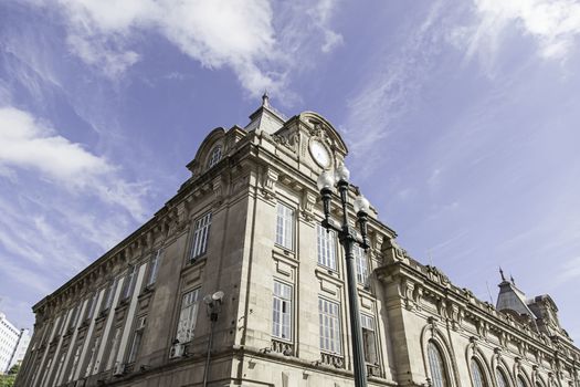 Panoramic view of Lisbon, detail of the capital of Portugal