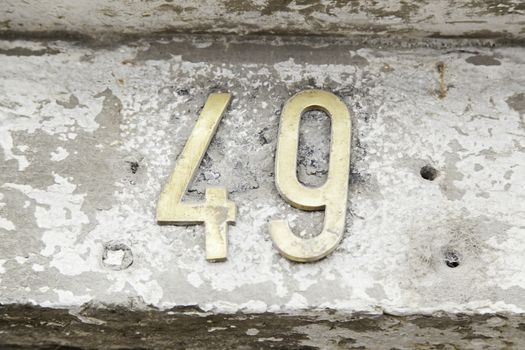 Number in street, odd number of information