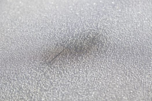 Frozen surface, detail of cold winter
