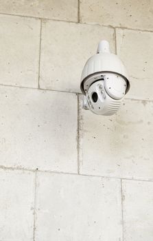 Surveillance camera, security detail, violence prevention