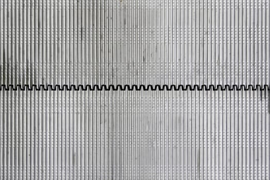 Metal wall details, detail of a textured, iron