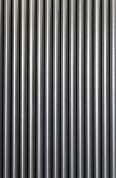 Metal wall details, detail of a textured, iron