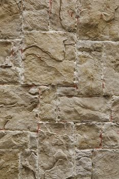 Rough textured wall, detail of a street background
