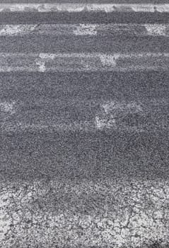 Pedestrian crossing signal, detail of a signal of infomration, precaution and safety