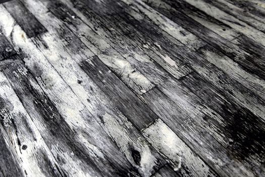 Old worn wooden background detail gray wood, ruin and abandonment, texture