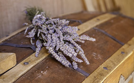 Lavender dry to give good aroma, aromatic plant detail