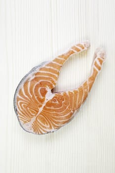 Slice of Salmon, Raw Fish detail, healthy food, healthy life