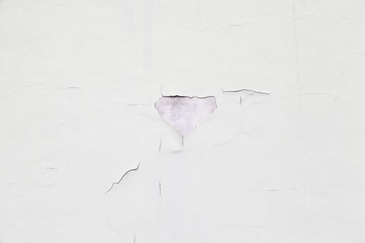Old wall chipped, detail of a dirty, abandoned wall, wreck