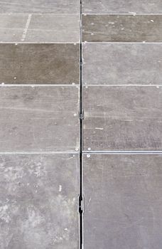 Wooden on stage, detail of a textured soil