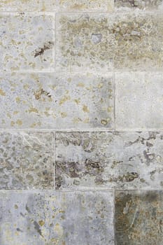 Stone wall texture, detail from a background in city