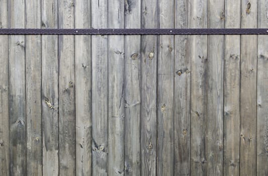 Old wooden door, detail of a wooden background texture
