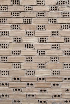 Old brick wall, detail of a textured wall