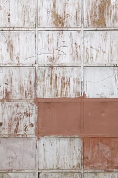 Rusty metal background, detail of a texture of rust, damaged and abandoned