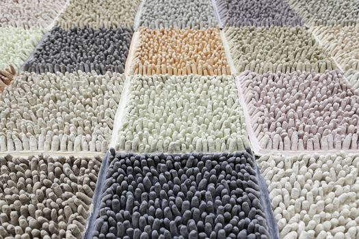 Fingers colorful rubber detail rubber molds shaped fingers, relief and texture, human hands