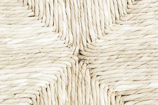 Esparto textured background, detail of a background made with straw, traditional art