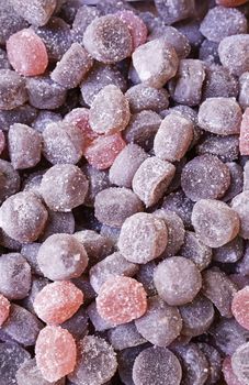 Gummy juice with sugar, a detail of gelatin flavored gummy, sweet craft