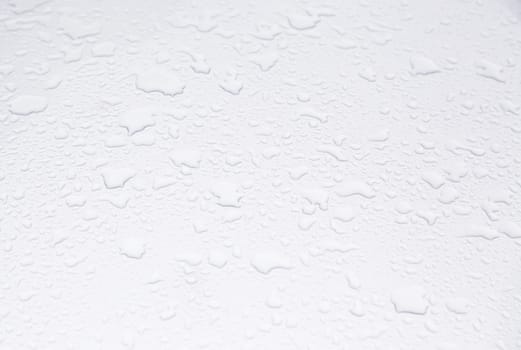 Wet Metal, detail of a metallic background wet with water, textured background