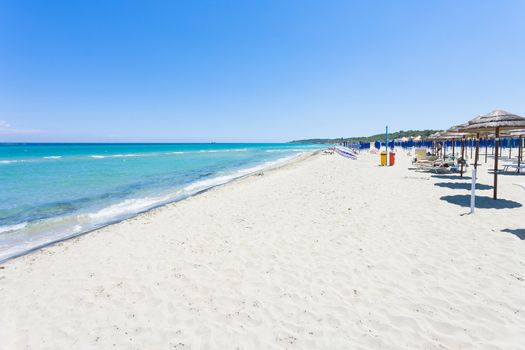 Alimini Grande, Apulia, Italy - Visiting the huge beach of Alimini Grande