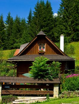 A old popular architecture in the Czech republic