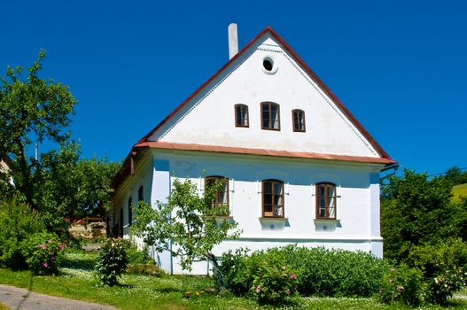 A old popular architecture in the Czech republic