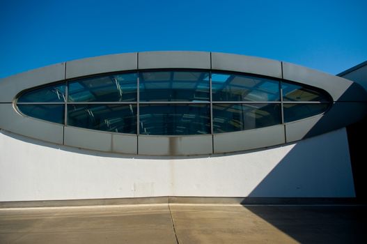 Modern architecture in Brno, Shopping Vankovka, South Moravia, Czech Republic.